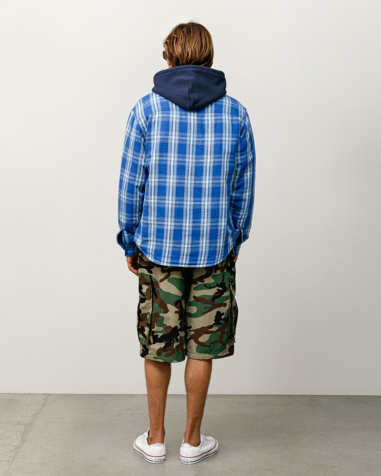 LAU PLAID SHIRT JACKET