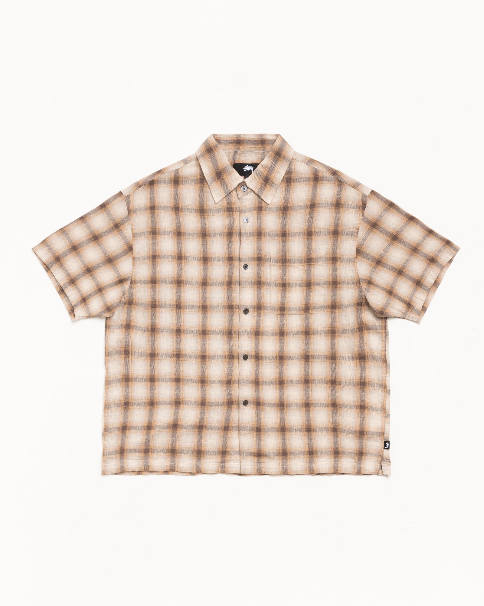 LIAM SS PLAID SHIRT