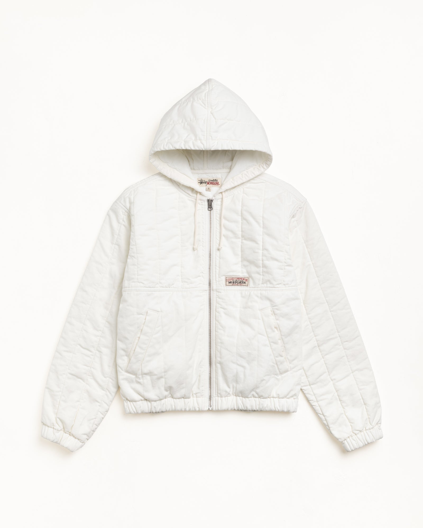 QUILTED CANVAS WORK JACKET