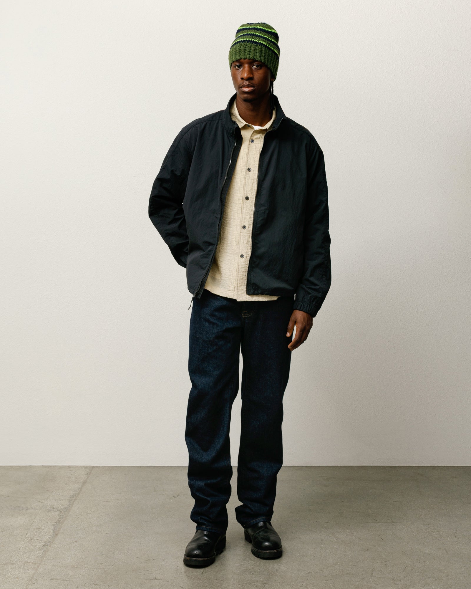 LIGHTWEIGHT MOCK JACKET