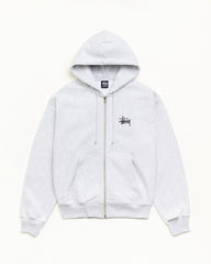 BASIC STÜSSY ZIP HOODIE