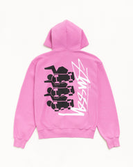 SKATE STACK ZIP HOODIE PIGMENT DYED