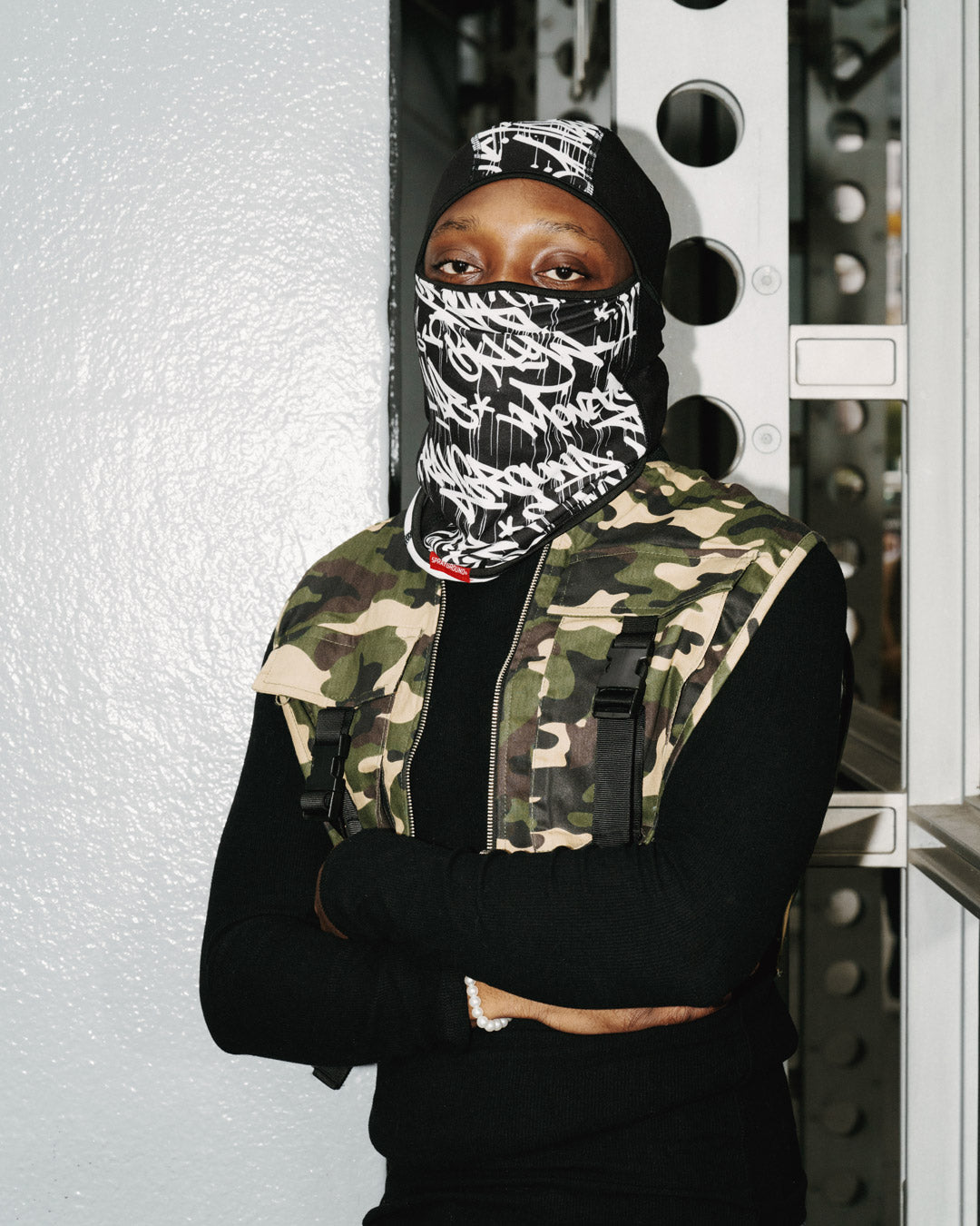 MIDNIGHT DESIGNER SKI MASK